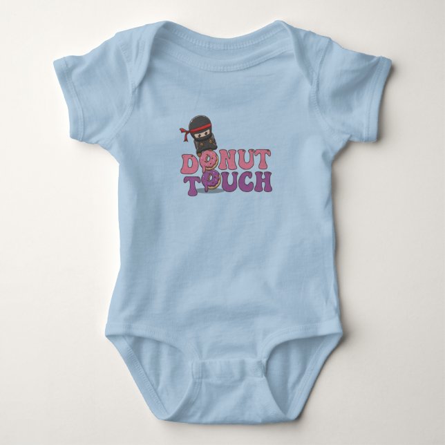 Donut Touch! Baby Bodysuit (Front)