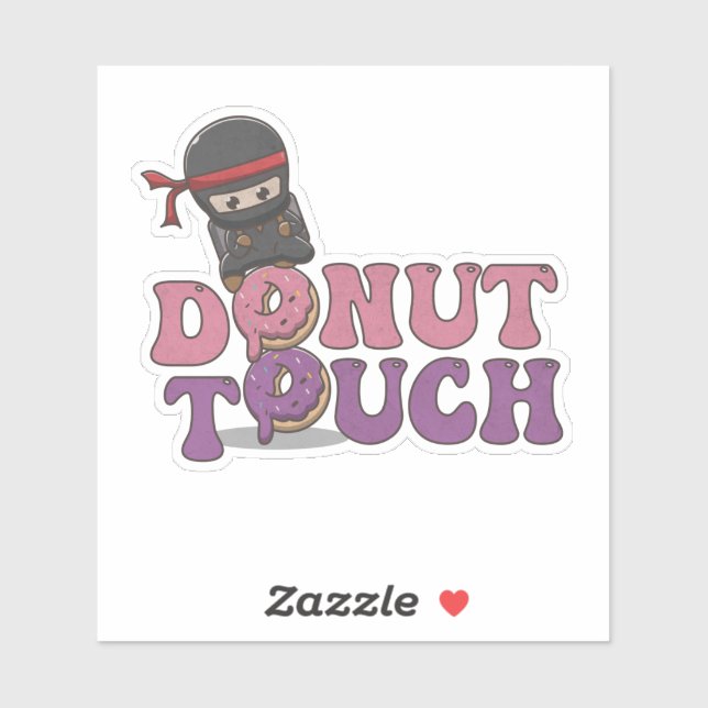 Donut Touch! Sticker (Sheet)