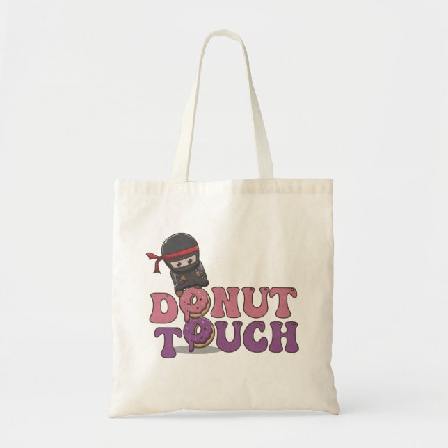 Donut Touch! Tote Bag (Front)