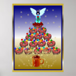 Donut Tree Poster at Zazzle