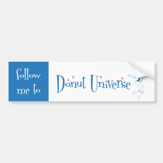 Donut Universe Bumper Sticker