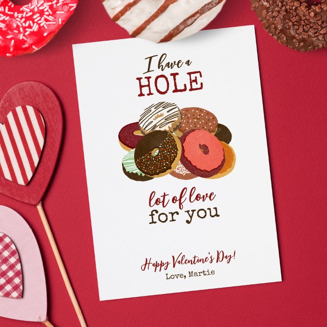 Donut Valentine Holiday Card (Creator Uploaded)