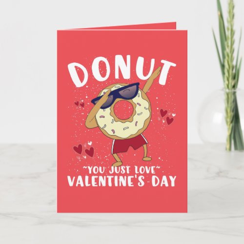 Donut Valentines Day Postcard