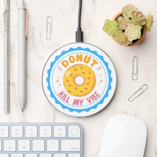 Donut Vibe Wireless Charger (Desk)