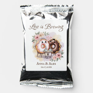 Donut Wedding Coffee Drink Mix