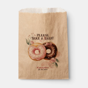 Donut Wedding Favor Bag