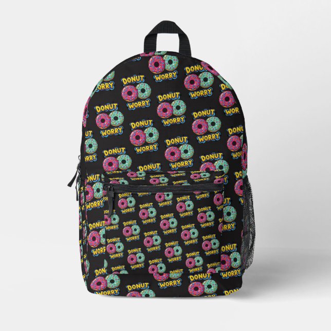 Donut Worry Backpack (Front)
