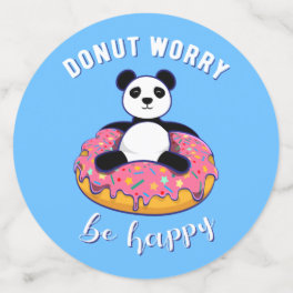Donut Worry Be Happy II Confetti