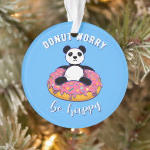 Donut Worry Be Happy II Ornament