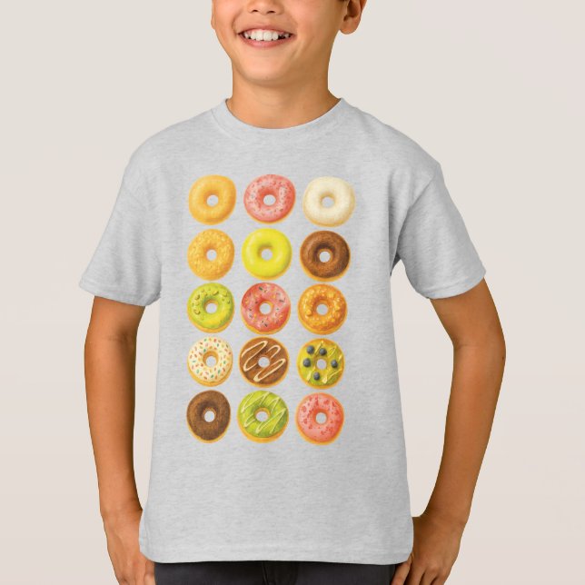 Donut Worry, be Happy! T-Shirt (Front)