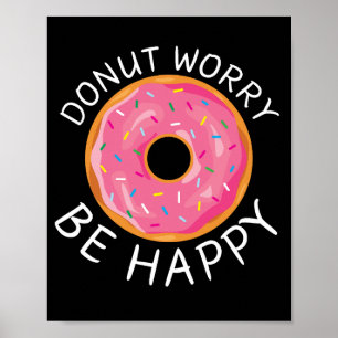 Donut Worry, Be Happy Wall Art