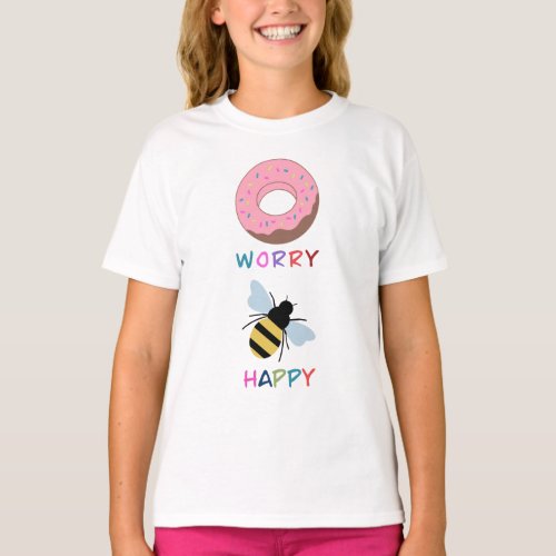 DONUT WORRY BEE HAPPY T_Shirt