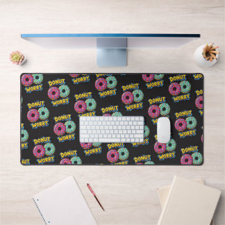 Donut Worry Desk Mat