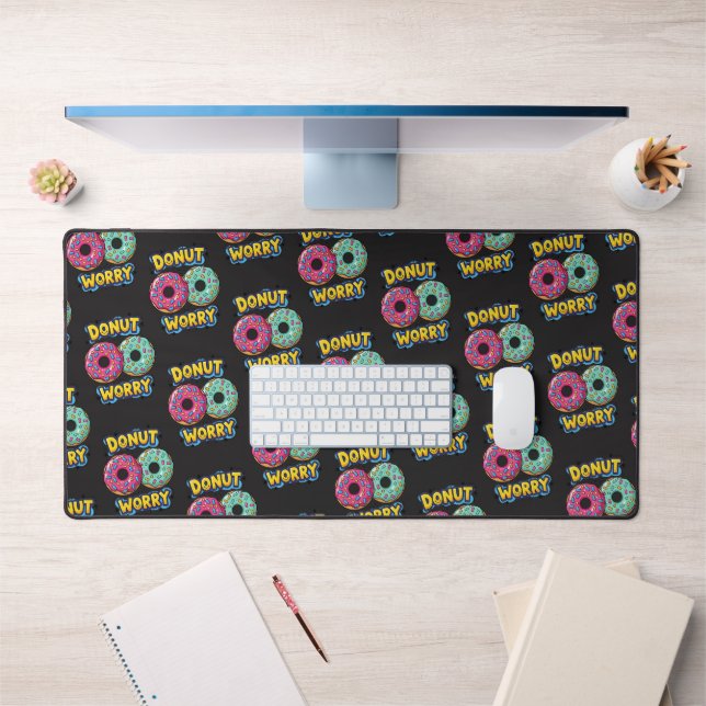 Donut Worry Desk Mat (Office 1)