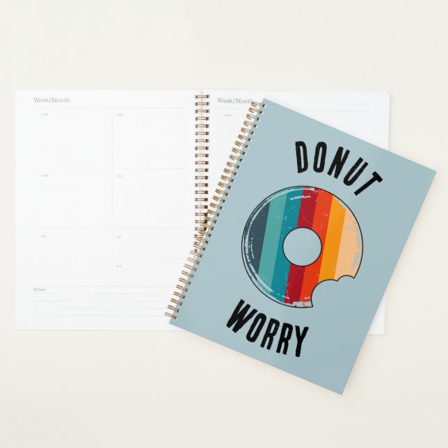 Donut Worry Green  Planner (Display)