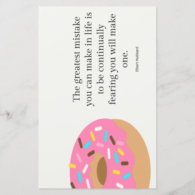 Donut Worry Habit Tracker (Front)