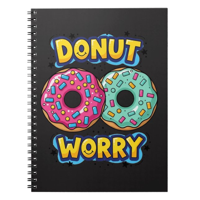Donut Worry Notebook (Front)