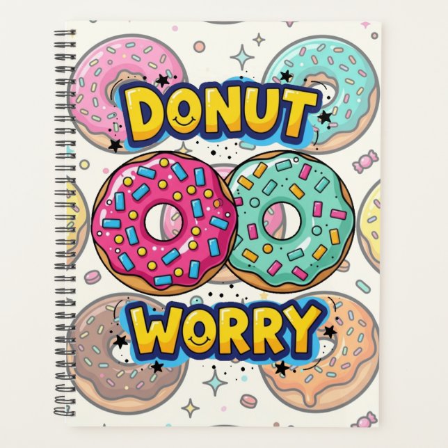Donut Worry Planner (Front)