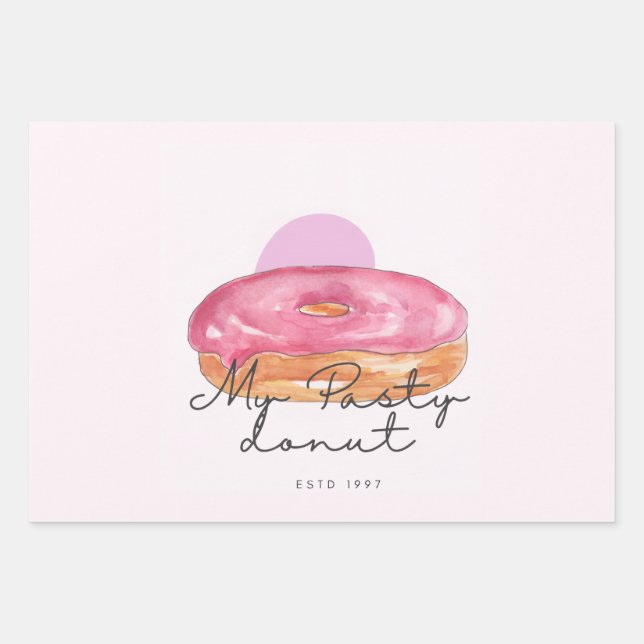 Donut wrapping paper (Front)