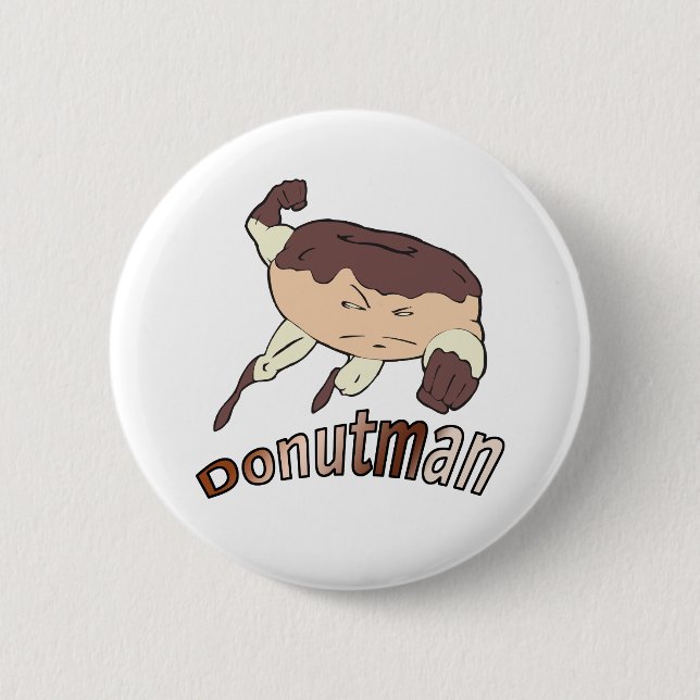 Donutman Button (Front)