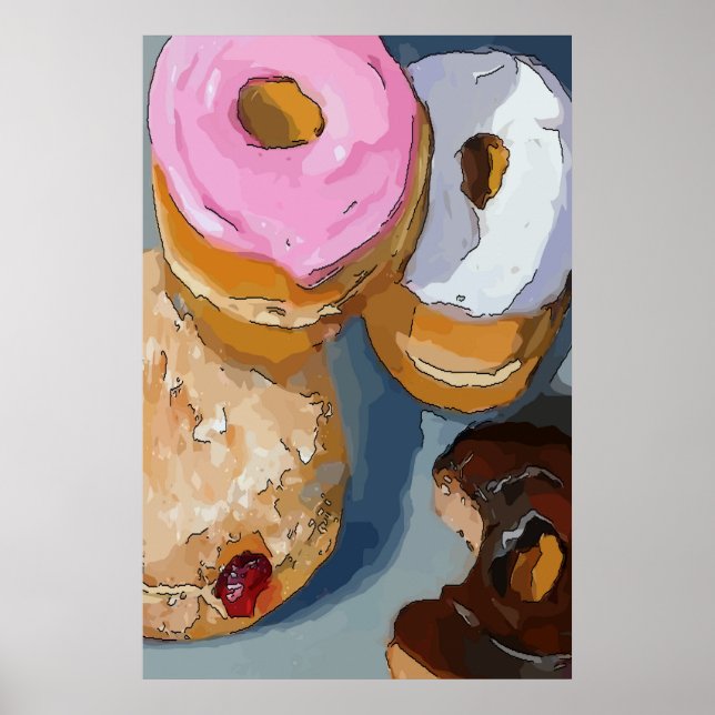 Donuts add text poster (Front)