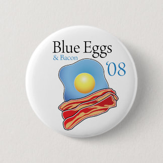Donuts and Bacon For Obama Pinback Button