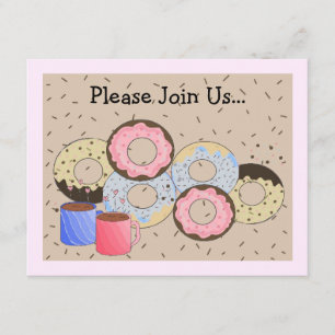 Donuts and Coffee Announcement