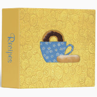 Donuts and Coffee Recipe Binder