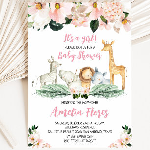 Donuts and Diapers Baby Shower Invitation