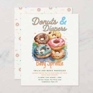 Donuts and Diapers Baby Sprinkle Shower BUDGET 