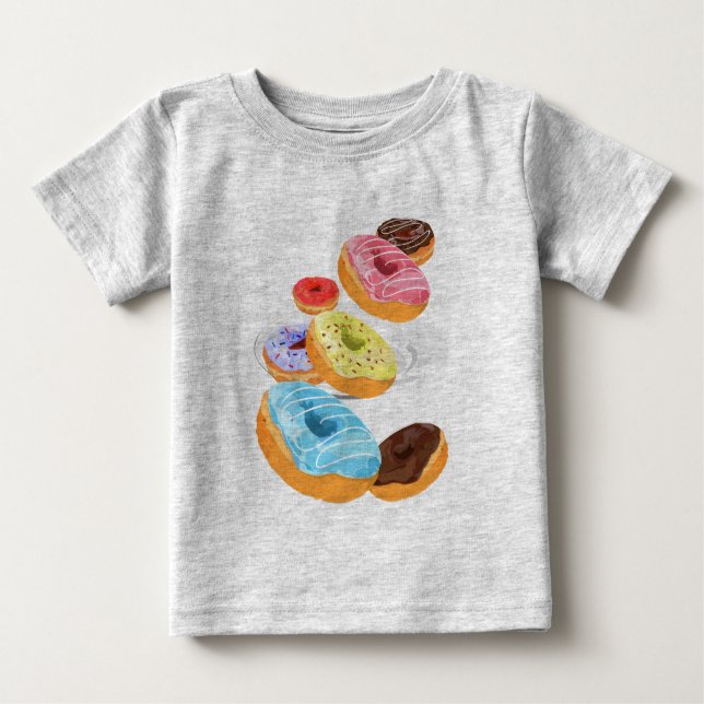 Donuts Baby T-Shirt (Front)