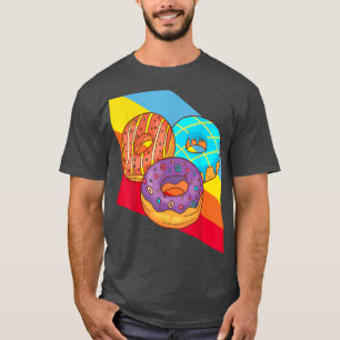 Donuts Bake Bakery Baker Cake Food Delicious Sweet T-Shirt