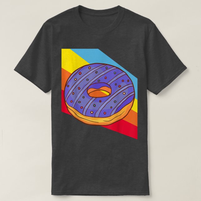 Donuts Bake Bakery Baker Cake Food Delicious Sweet T-Shirt (Design Front)