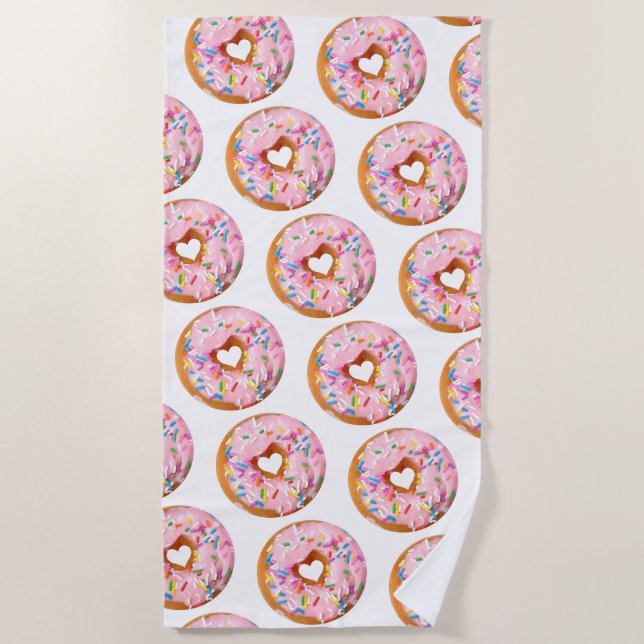 Donuts Beach Towel (Front)