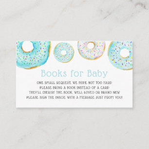 Donuts Books for Baby insert card