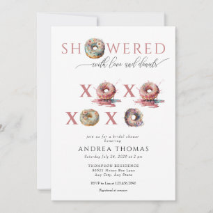 Donuts Bridal Shower Invitations
