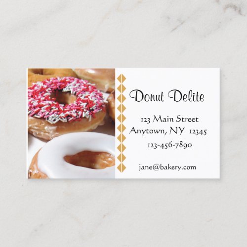 Donuts Business Card