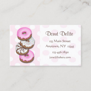 Donuts Business Card