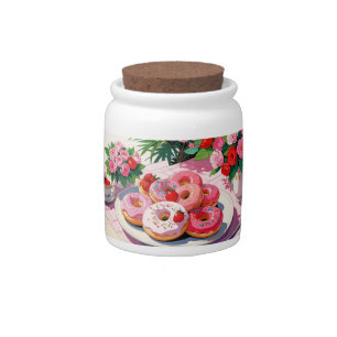 Donuts Candy Jar