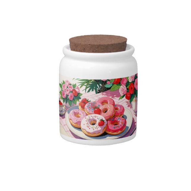Donuts Candy Jar (Front)