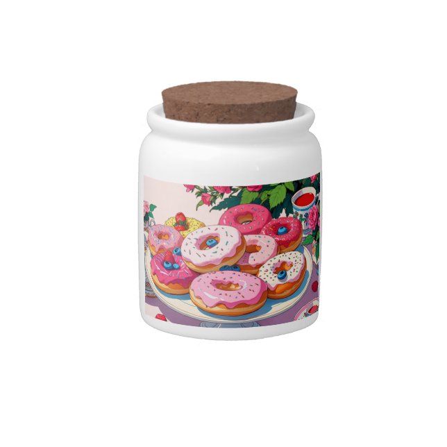 Donuts Candy Jar (Front)