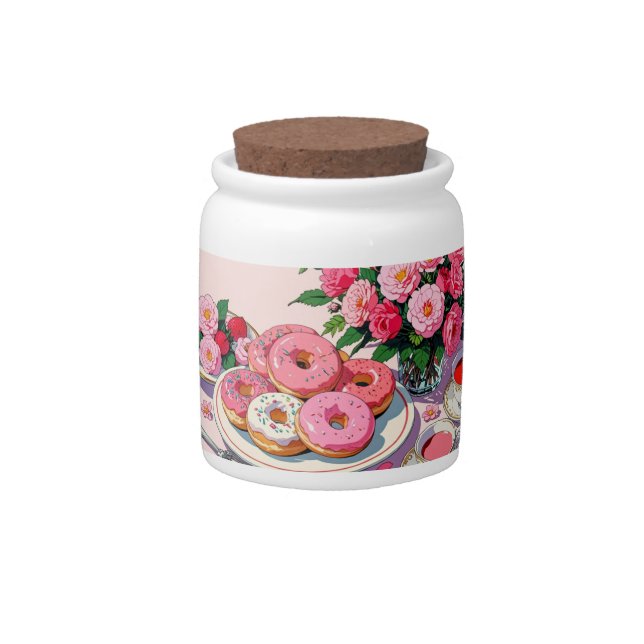 Donuts Candy Jar (Front)