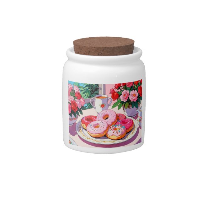Donuts Candy Jar (Front)