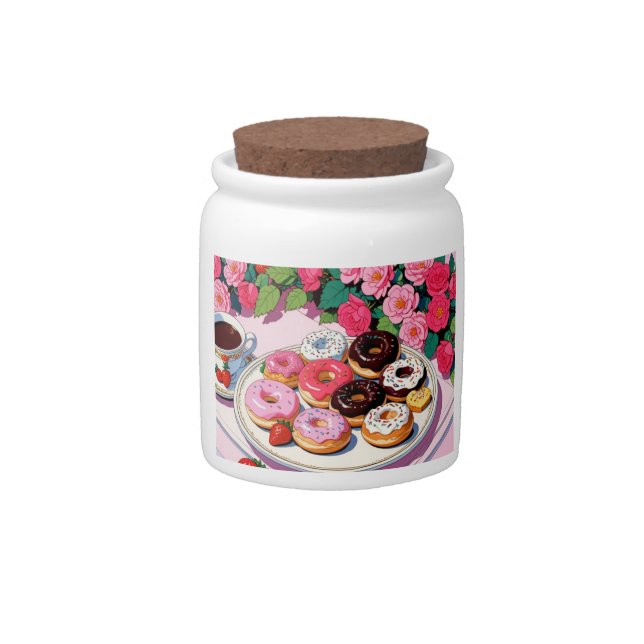 Donuts Candy Jar (Front)