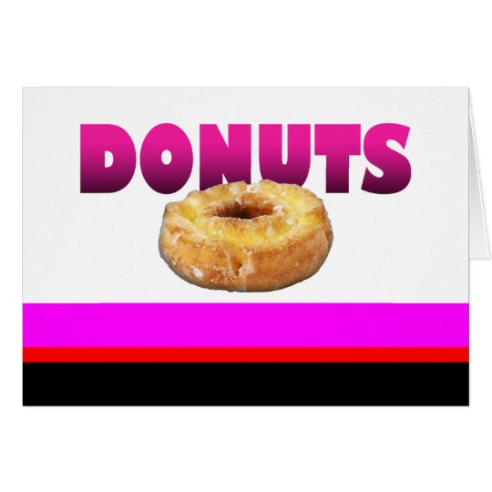 Donuts... Card