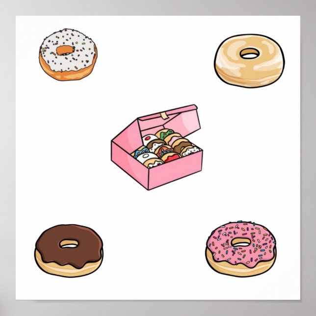 Donuts collection poster (Front)