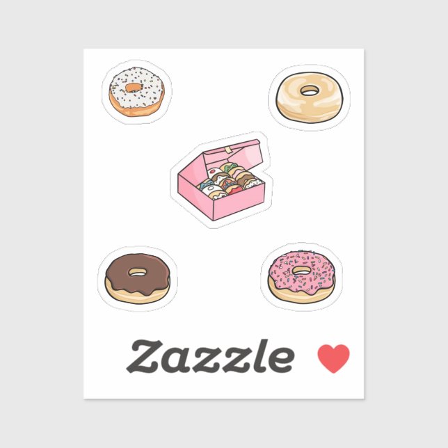 Donuts collection sticker (Sheet)