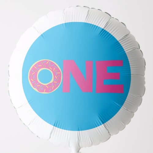 Donuts Colorful Doughnuts1st Birthday Party Theme Balloon