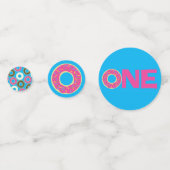 Donuts Colorful Doughnuts1st Birthday Party Theme Confetti | Zazzle