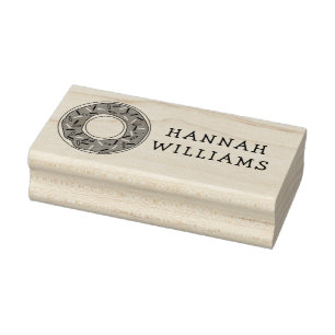 Donuts Cute Kid's Doughnut Rubber Stamp